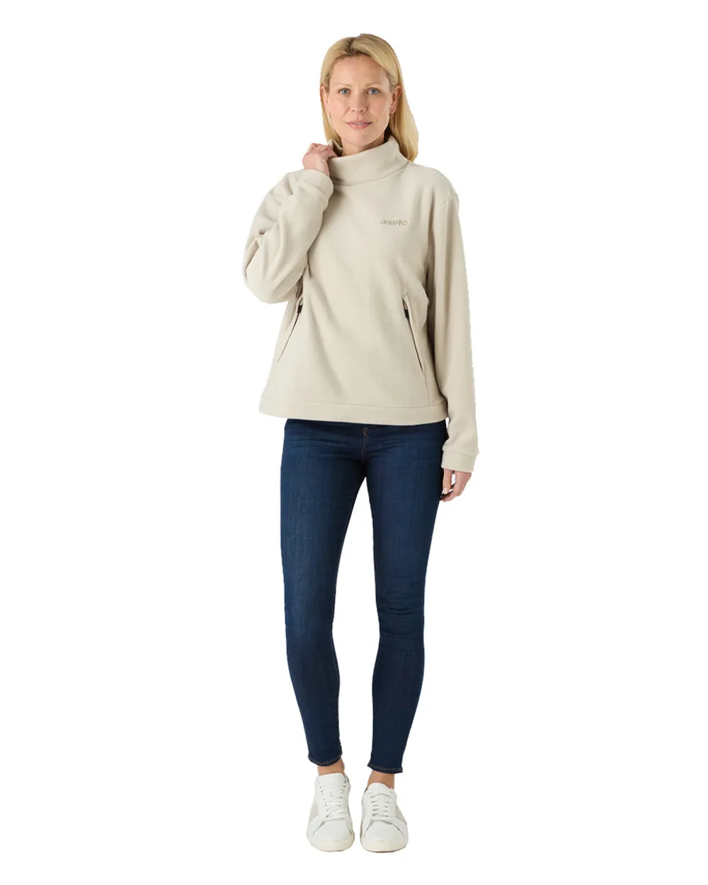Pull-over en polaire classique pour femmes Musto