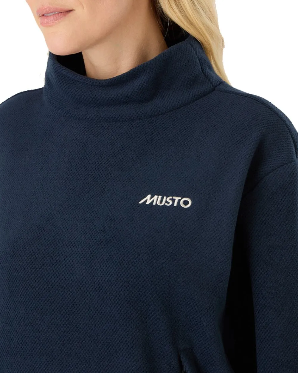 Pull-over en polaire classique pour femmes Musto