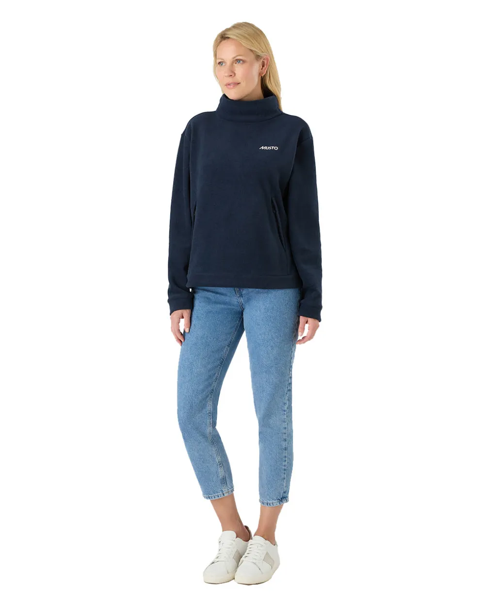 Pull-over en polaire classique pour femmes Musto