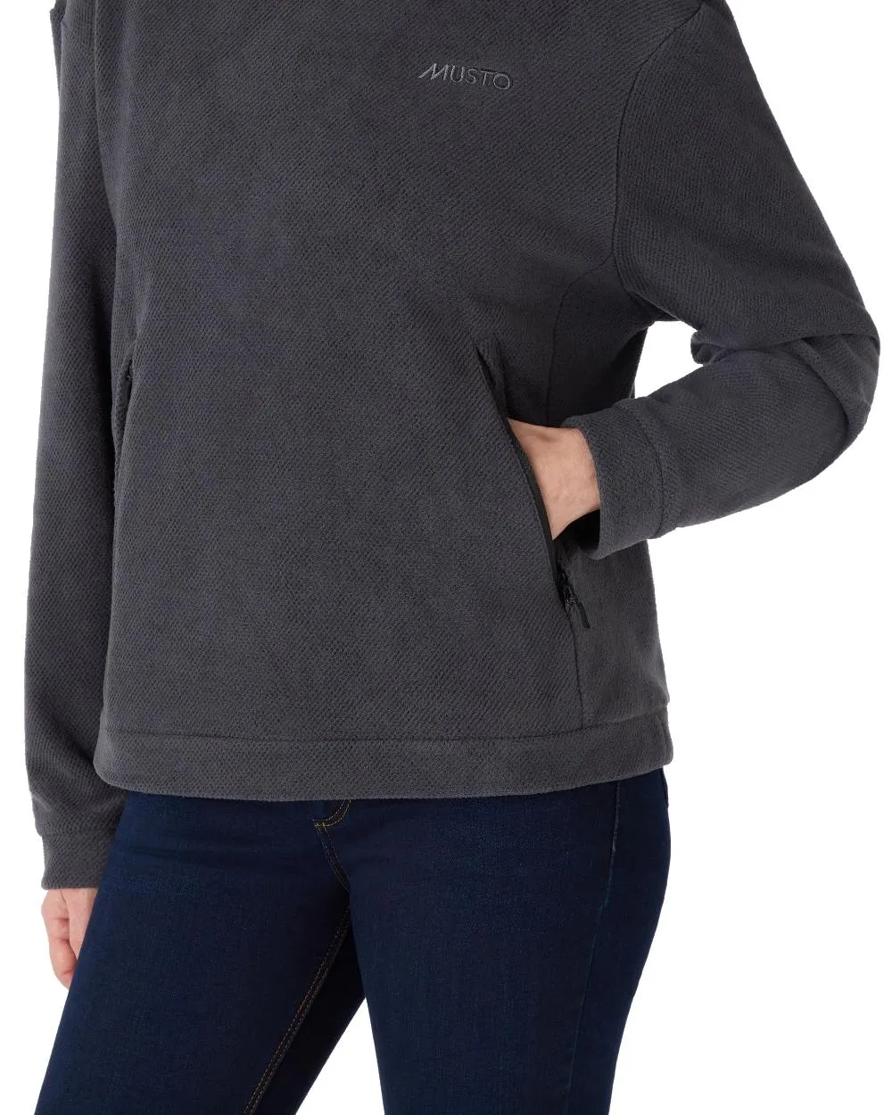 Pull-over en polaire classique pour femmes Musto