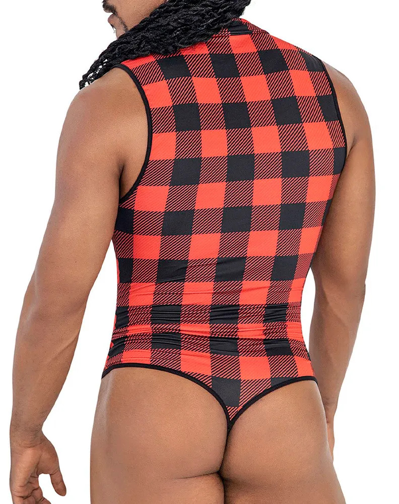 Vêtements_Candyman_Sous-vêtements pour hommes Candyman 99800 Combinaison bûcheron Rouge