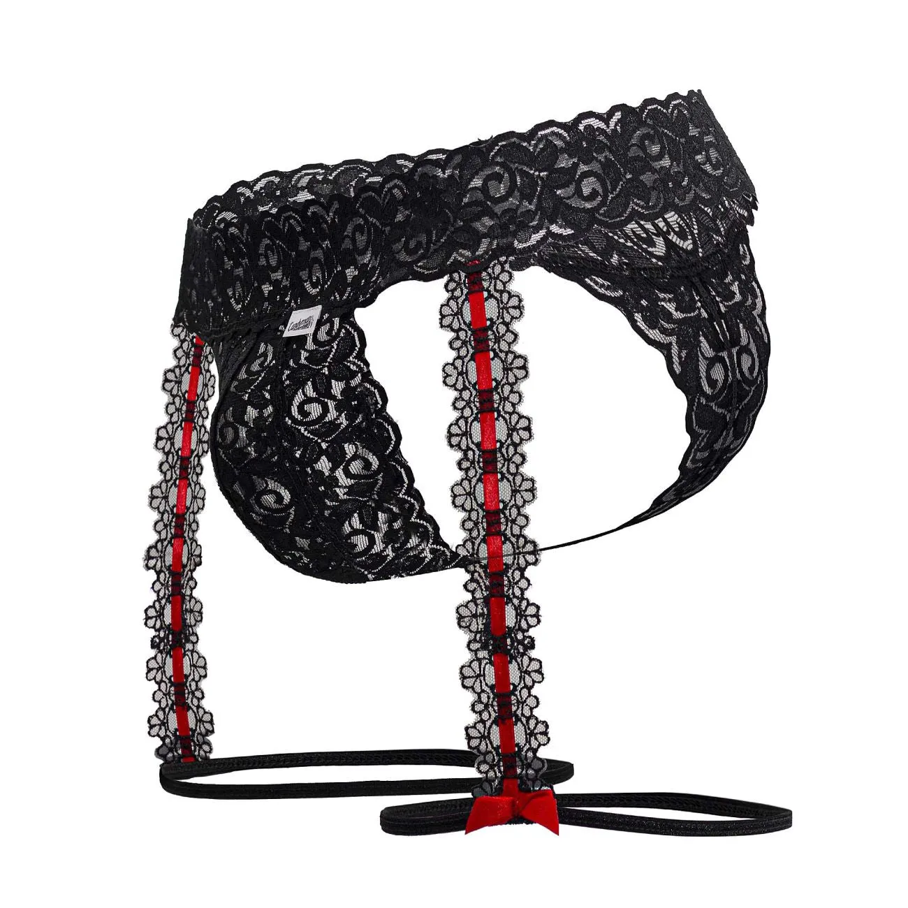 Vêtements_Candyman_Sous-vêtements Dentelle Jarretelles Strings
