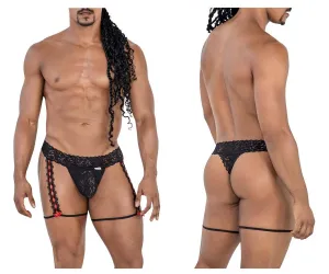 Vêtements_Candyman_Sous-vêtements Dentelle Jarretelles Strings