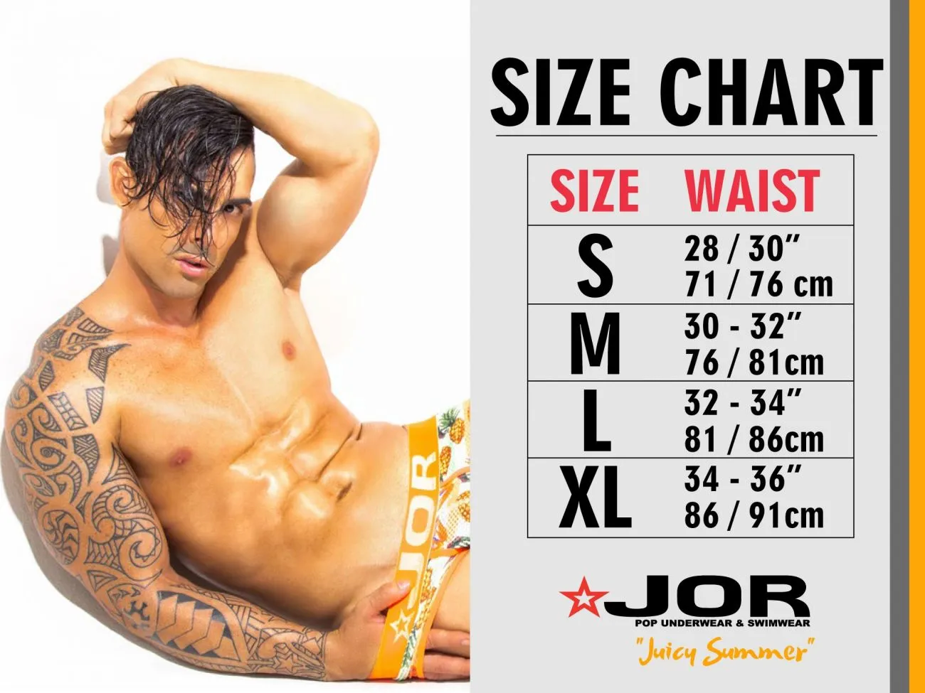 Sous-vêtements Homme JOR 2151 String Apolo Couleur Jaune Néon
