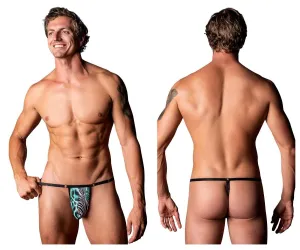Vêtements_Homme Power_Sous-vêtements Homme Power 451-295 Go Wild String réglable Couleur imprimée