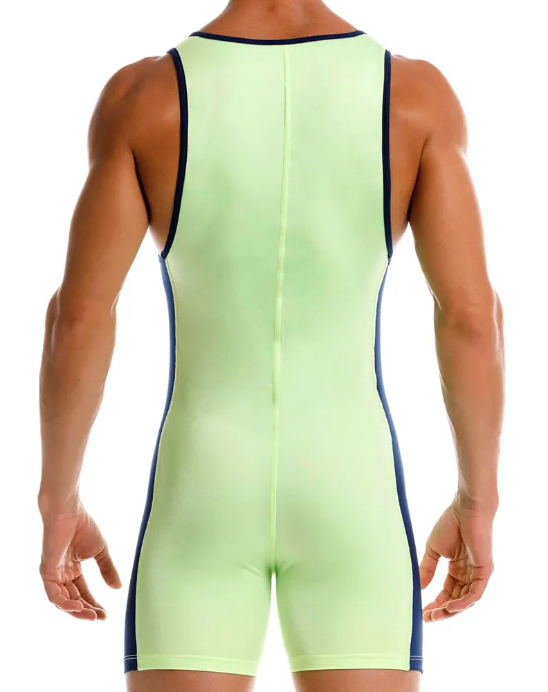 Vêtements_Mundo Unico_Sous-vêtements Hommes Jor 2212 Combinaison de Combat Verte