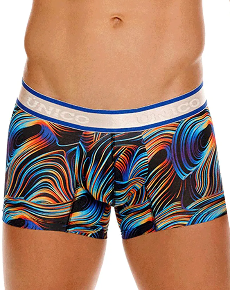 Vêtements_Mundo Unico_Sous-vêtements Hommes Unico 24100100104 Caleçon Trunks 99-noir