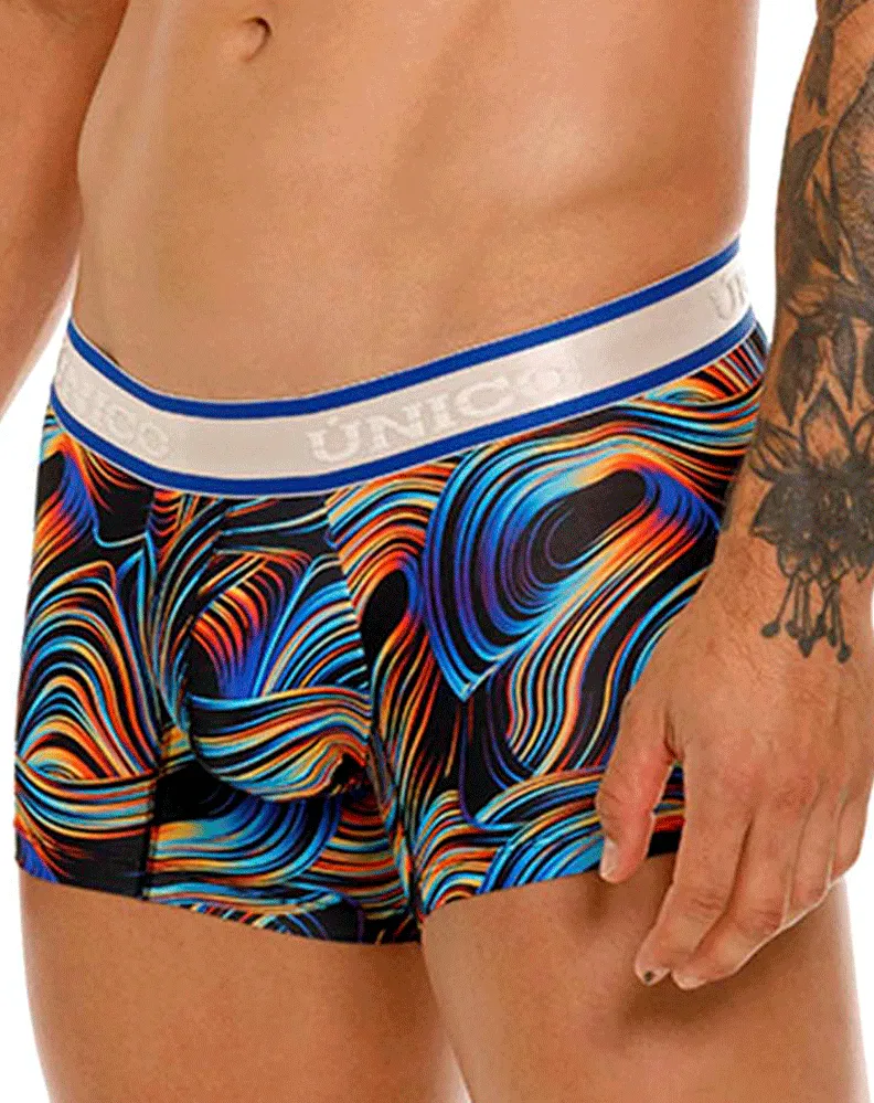 Vêtements_Mundo Unico_Sous-vêtements Hommes Unico 24100100104 Caleçon Trunks 99-noir