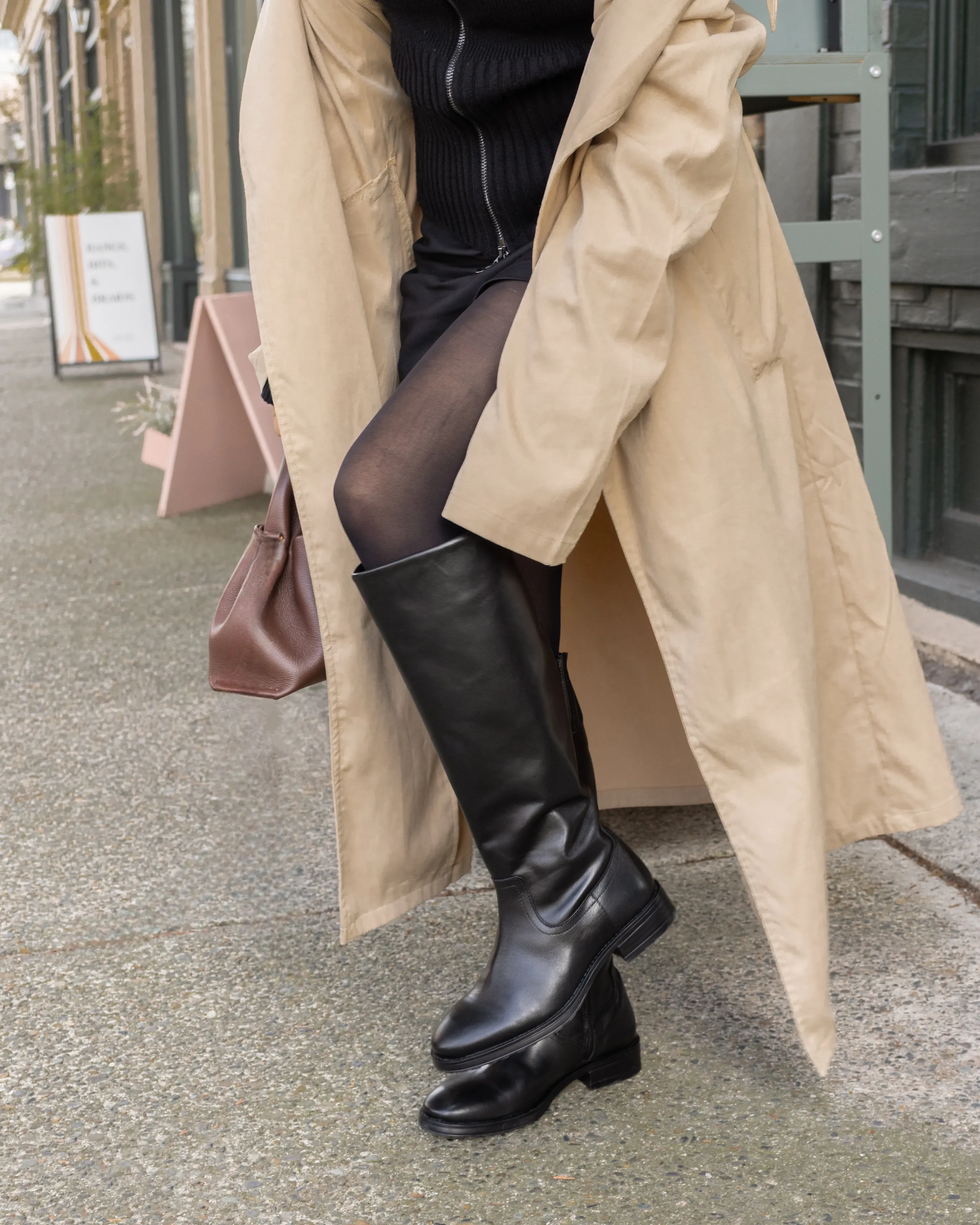 Delorre Cuir Noir