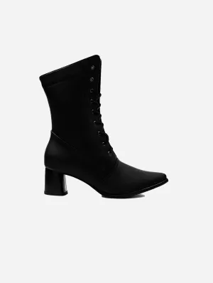 Bottes chelsea véganes en cuir de cactus Desserto® | Noir