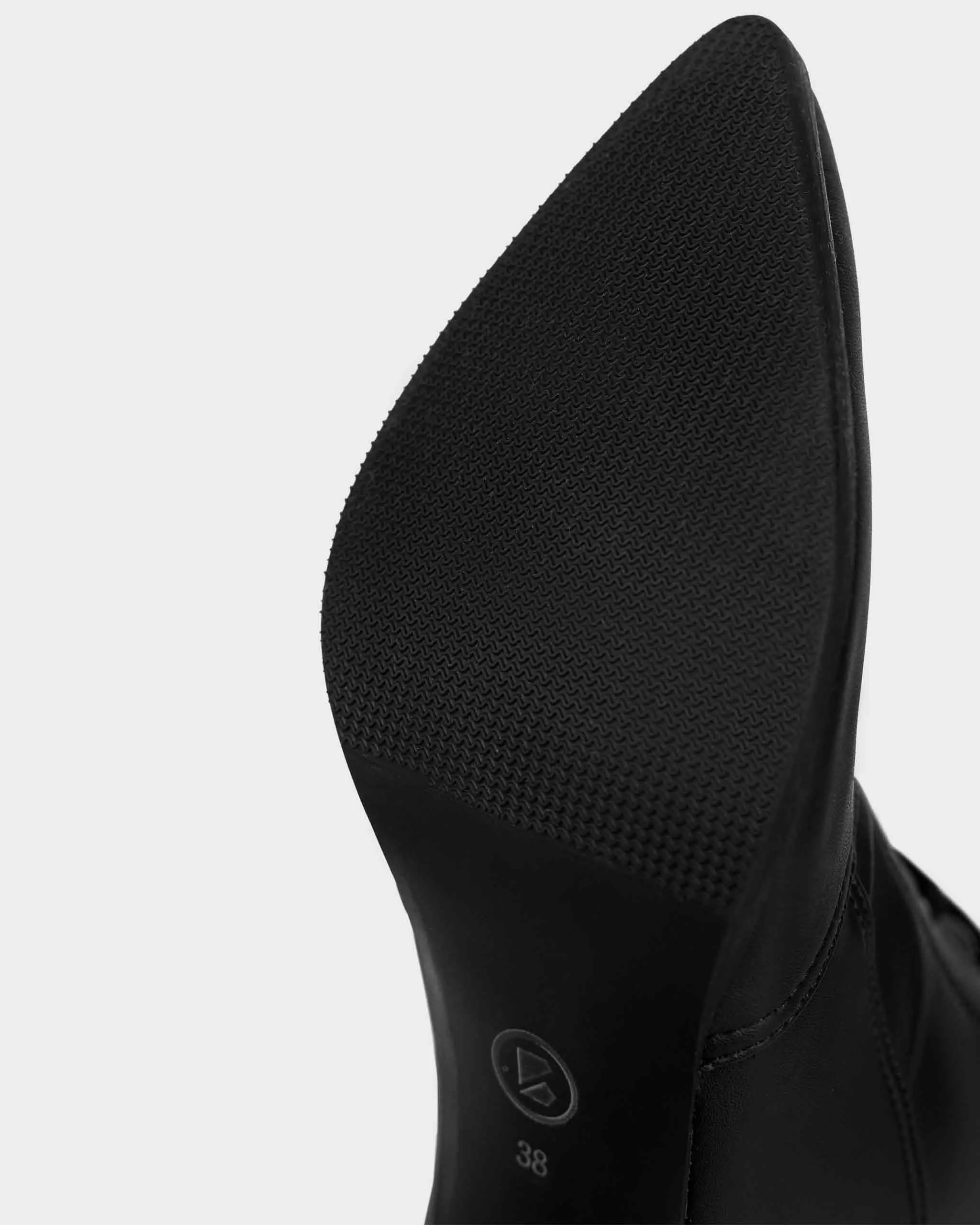 Bottes chelsea véganes en cuir de cactus Desserto® | Noir