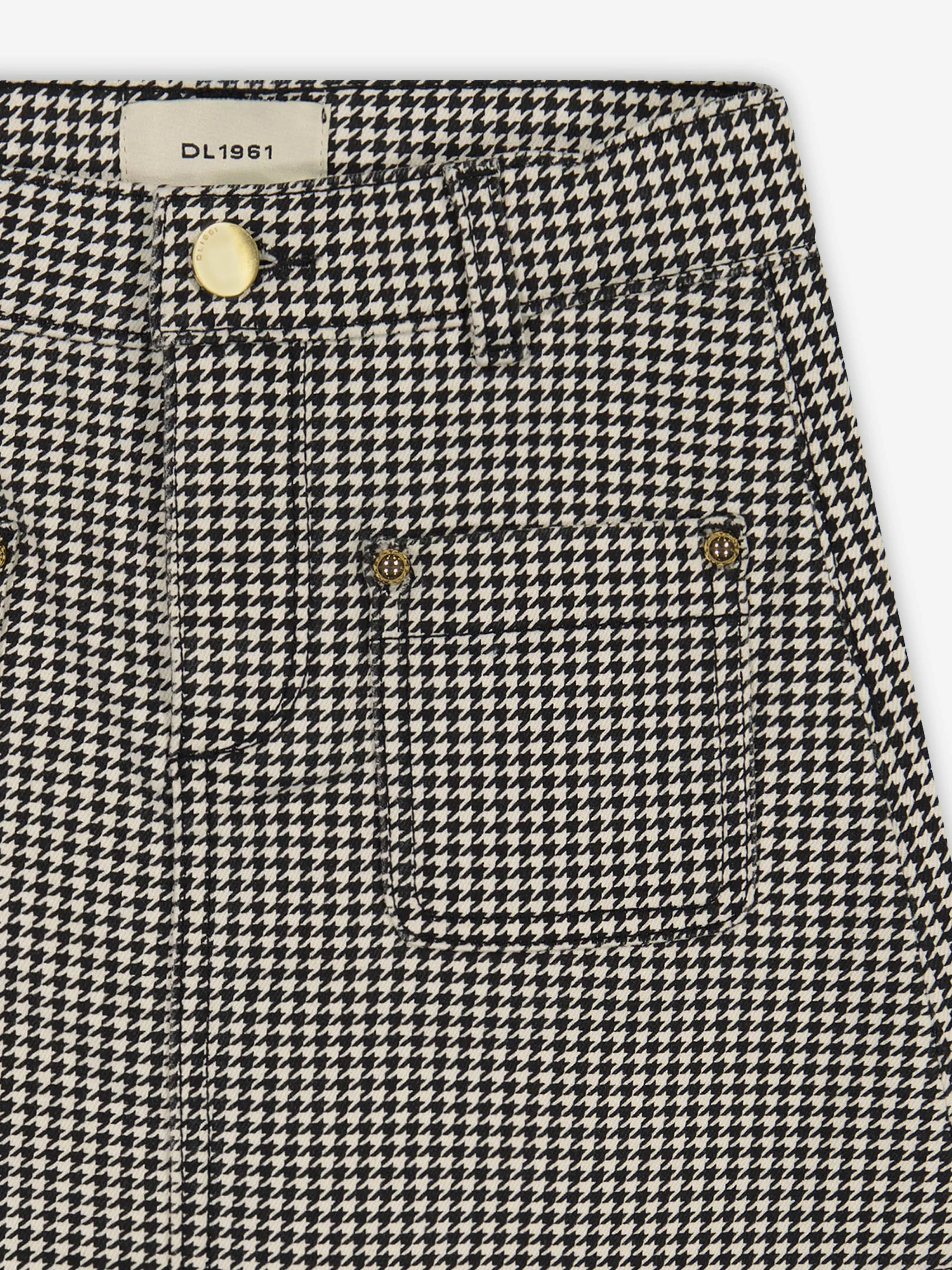 DL1961 Mini-jupe Jenny en gris