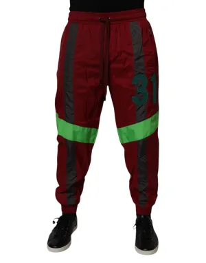 Pantalon de jogging en nylon pour hommes Dolce & Gabbana