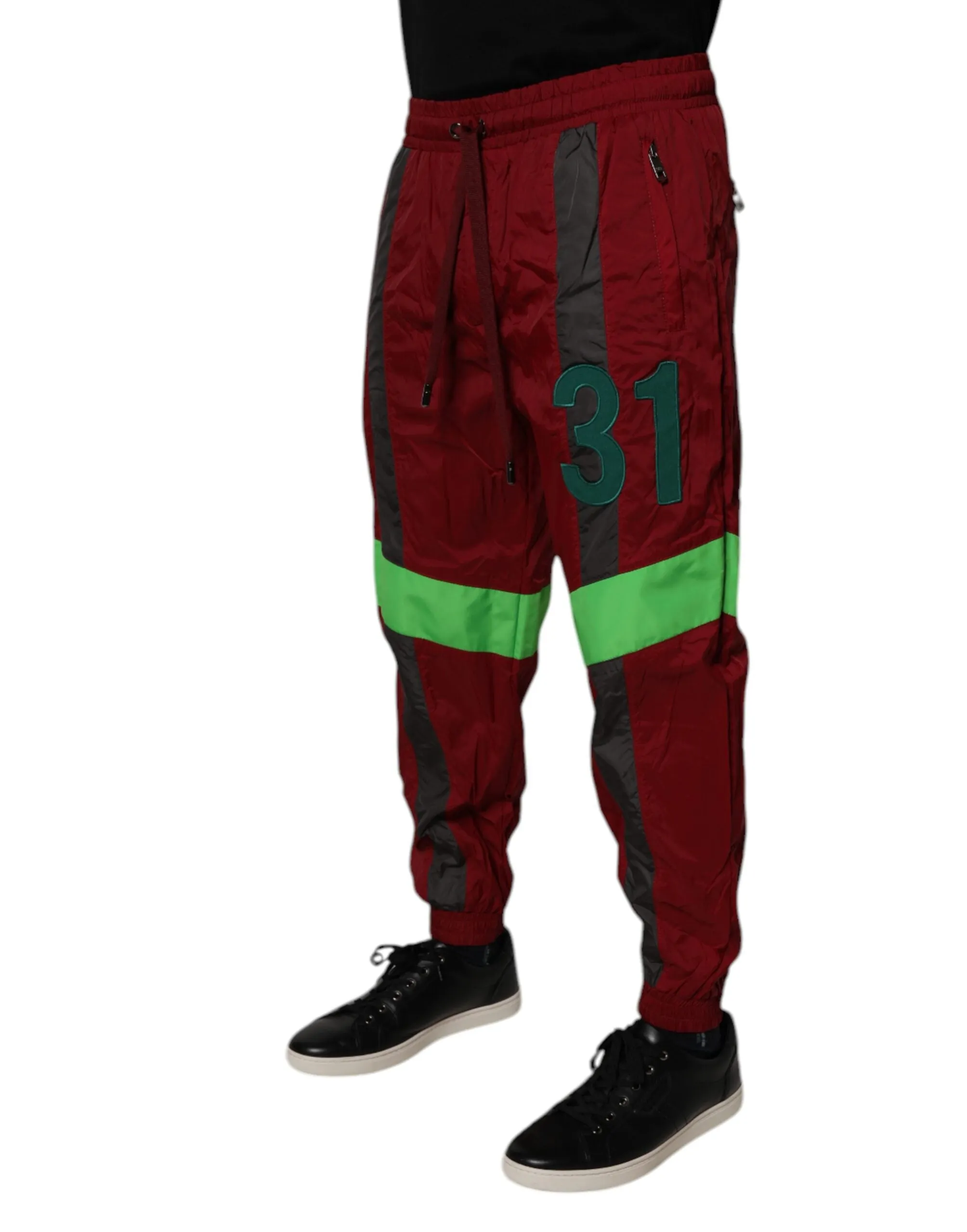 Pantalon de jogging en nylon pour hommes Dolce & Gabbana