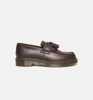 Dr Martens Chaussures Adrian Crazy Horse en cuir à pompons pour homme - Marron foncé