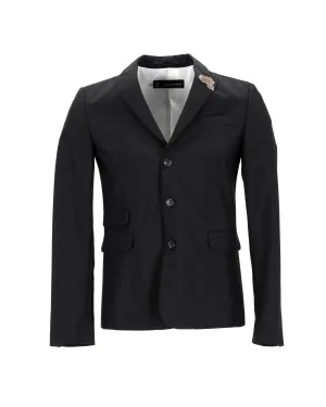 Veste Dsquared2 avec épingles en polyester noir
