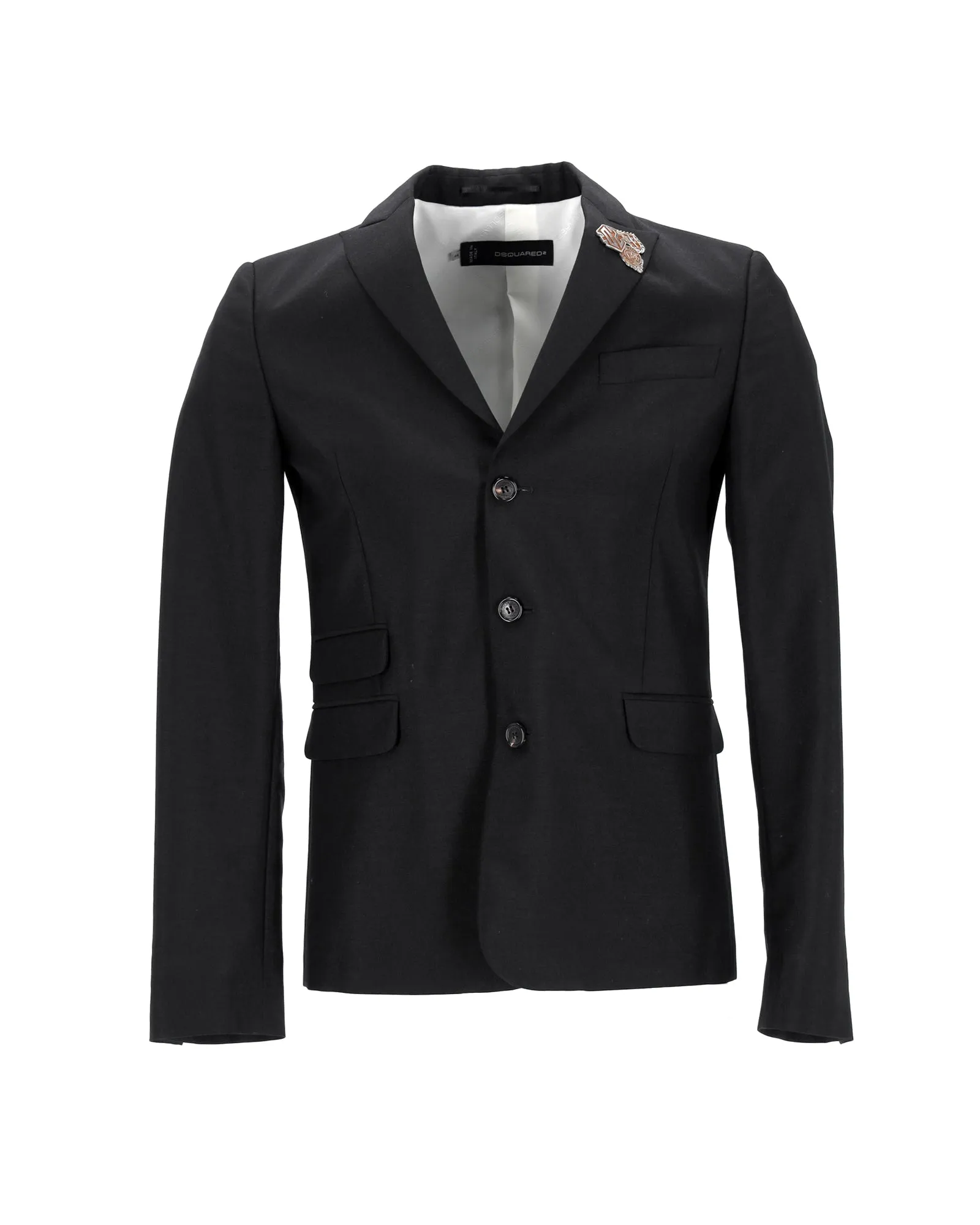 Veste Dsquared2 avec épingles en polyester noir