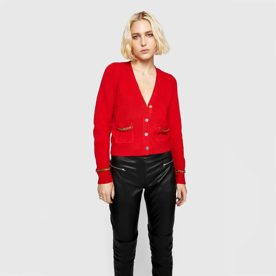 Gilet Edie à Motifs Chaînés
