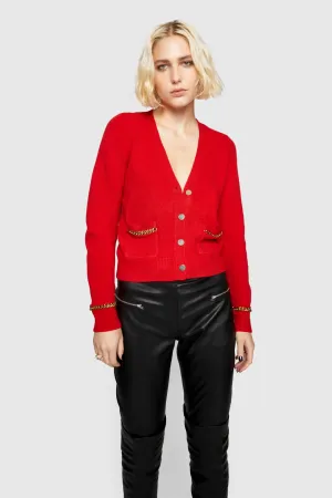 Gilet Edie à Motifs Chaînés