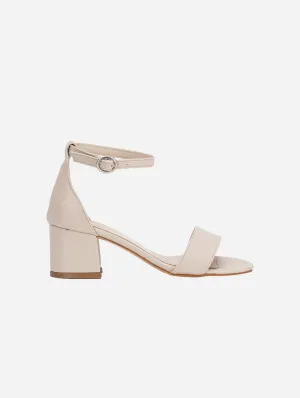 Ella Low Talons Véganes | Champagne
