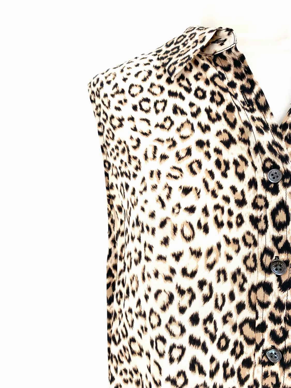 Équipement Femme Robe en soie léopard beige à boutons Lucida Women Taille S