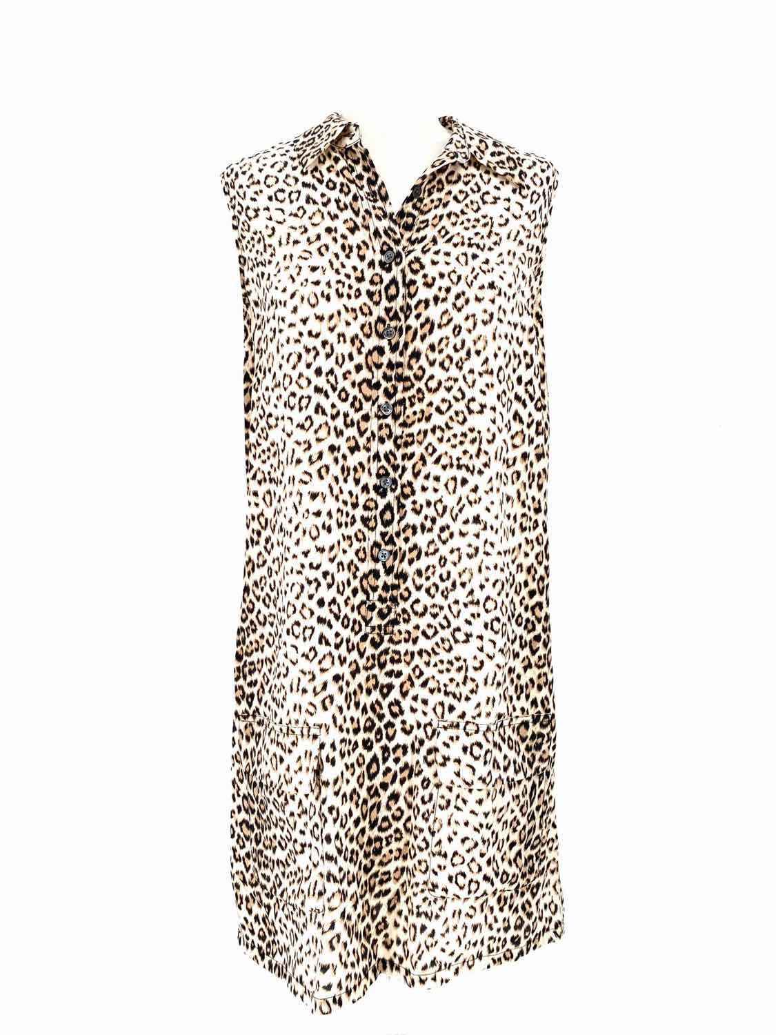 Équipement Femme Robe en soie léopard beige à boutons Lucida Women Taille S