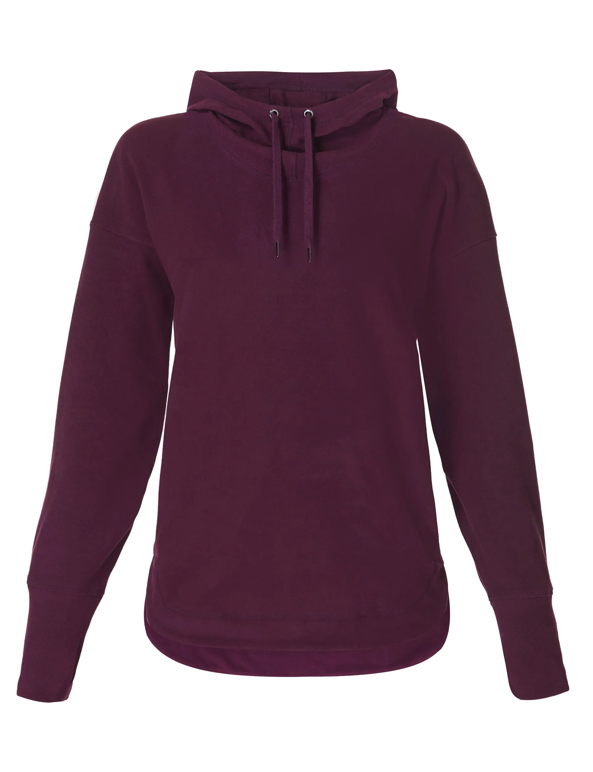 Escape Luxe Pull en Polaire - Cerise Violet Minuit