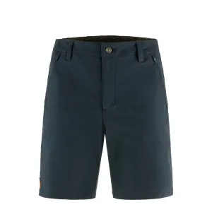 Fjallraven Abisko Shorts de Trail Élastiques Bleu Marine Foncé
