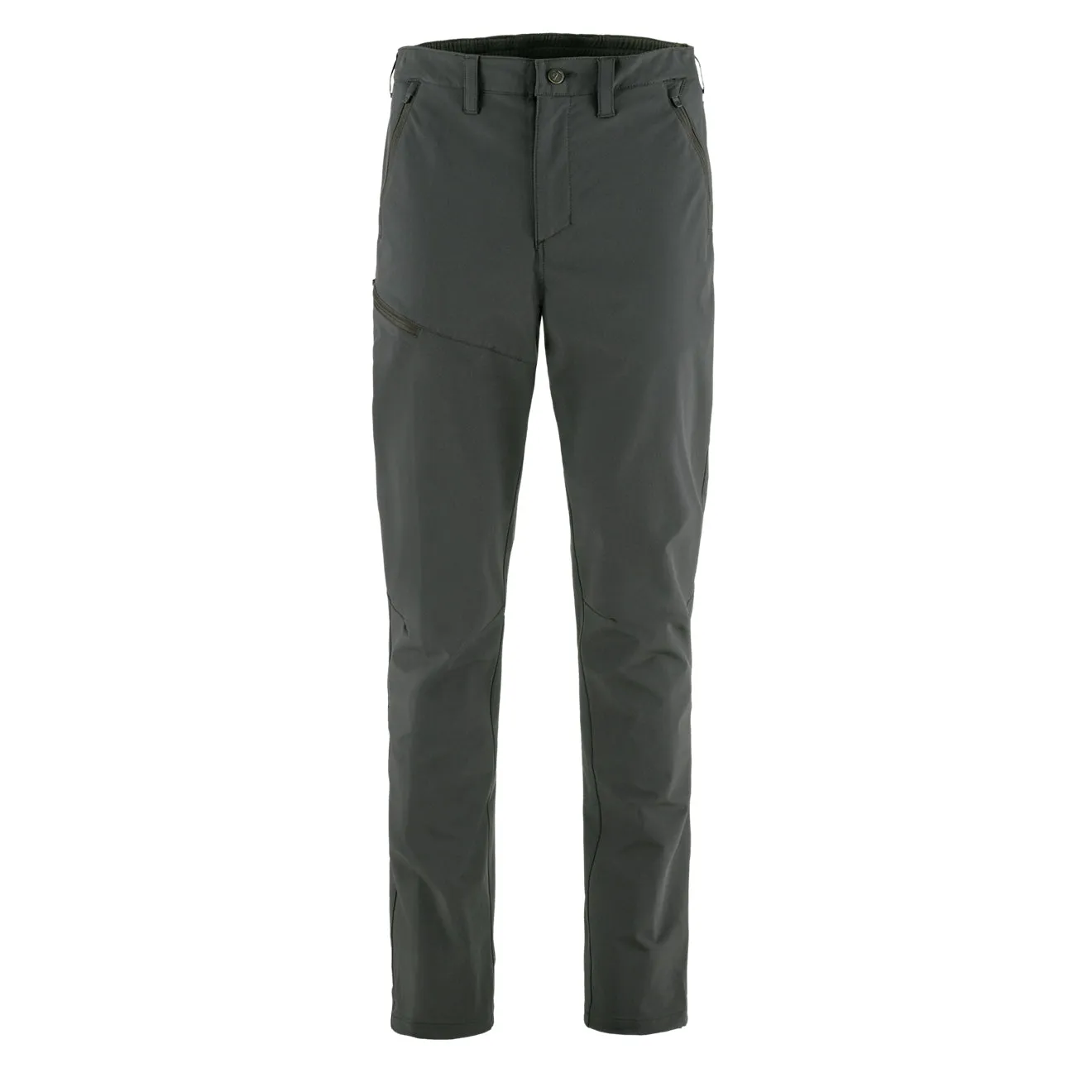 Fjallraven Pantalon de randonnée extensible Abisko Regular Leg Gris foncé