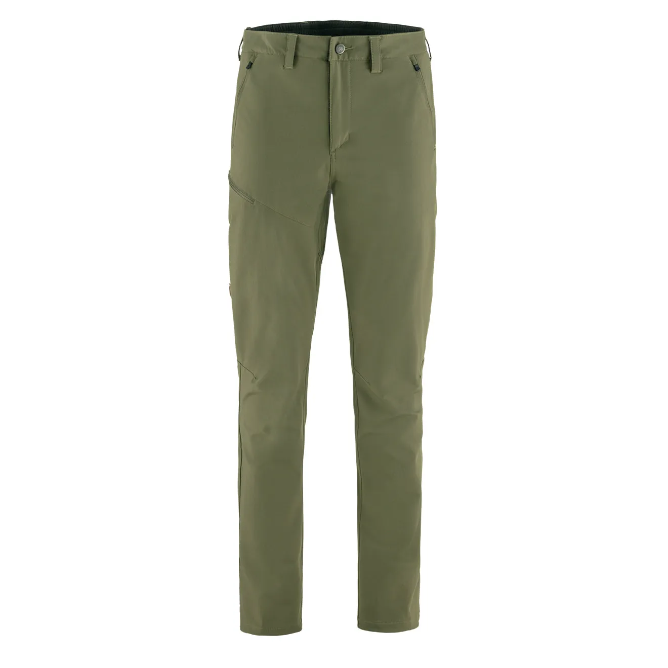 Fjallraven Pantalon de randonnée extensible Abisko Jambe régulière Vert laurier Vêtements Fjallraven