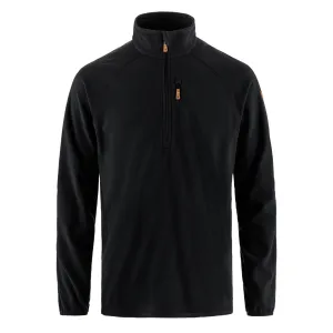 Fjallraven Ovik Lite Polaire Demi-Zip Noir Vêtements Fjallraven