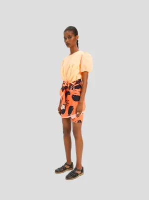 Blouse Gaya en Toile d'Œufs d'Oursin