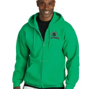 Gildan Vêtements Sweat à capuche avec fermeture éclair mélange poids lourd Gildan