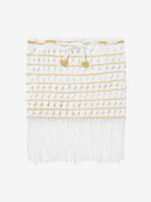 Jupe Svetla pour Filles en Blanc