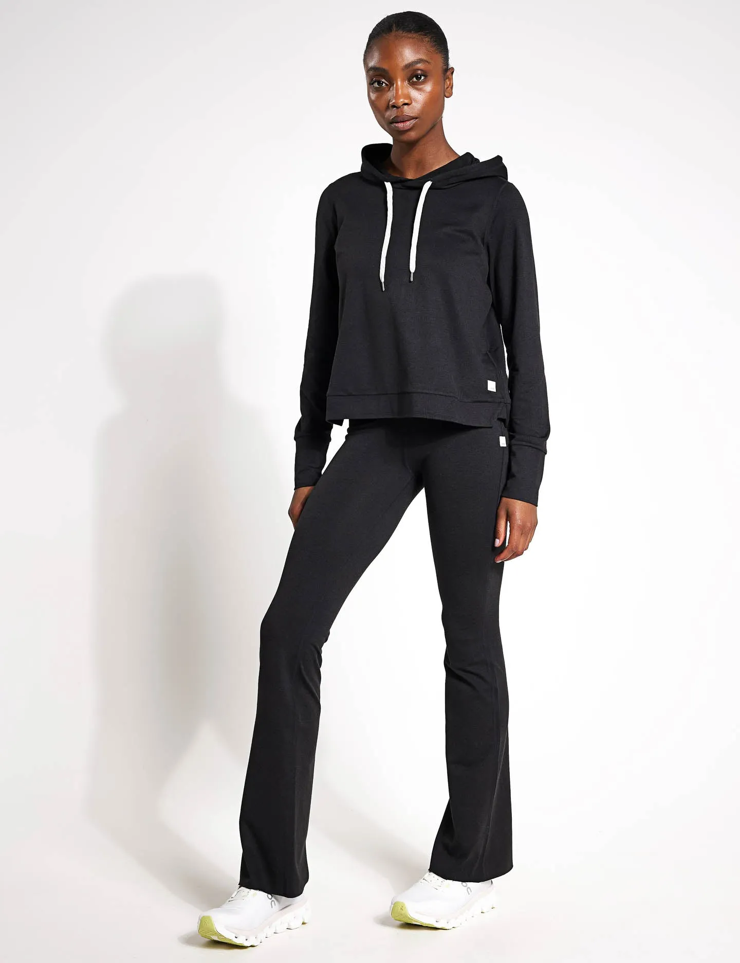 Halo Essential Hoodie - Noir Chiné