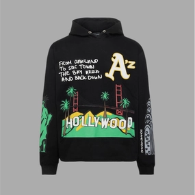 Homme Femme Cali to NYC Hoodie Black