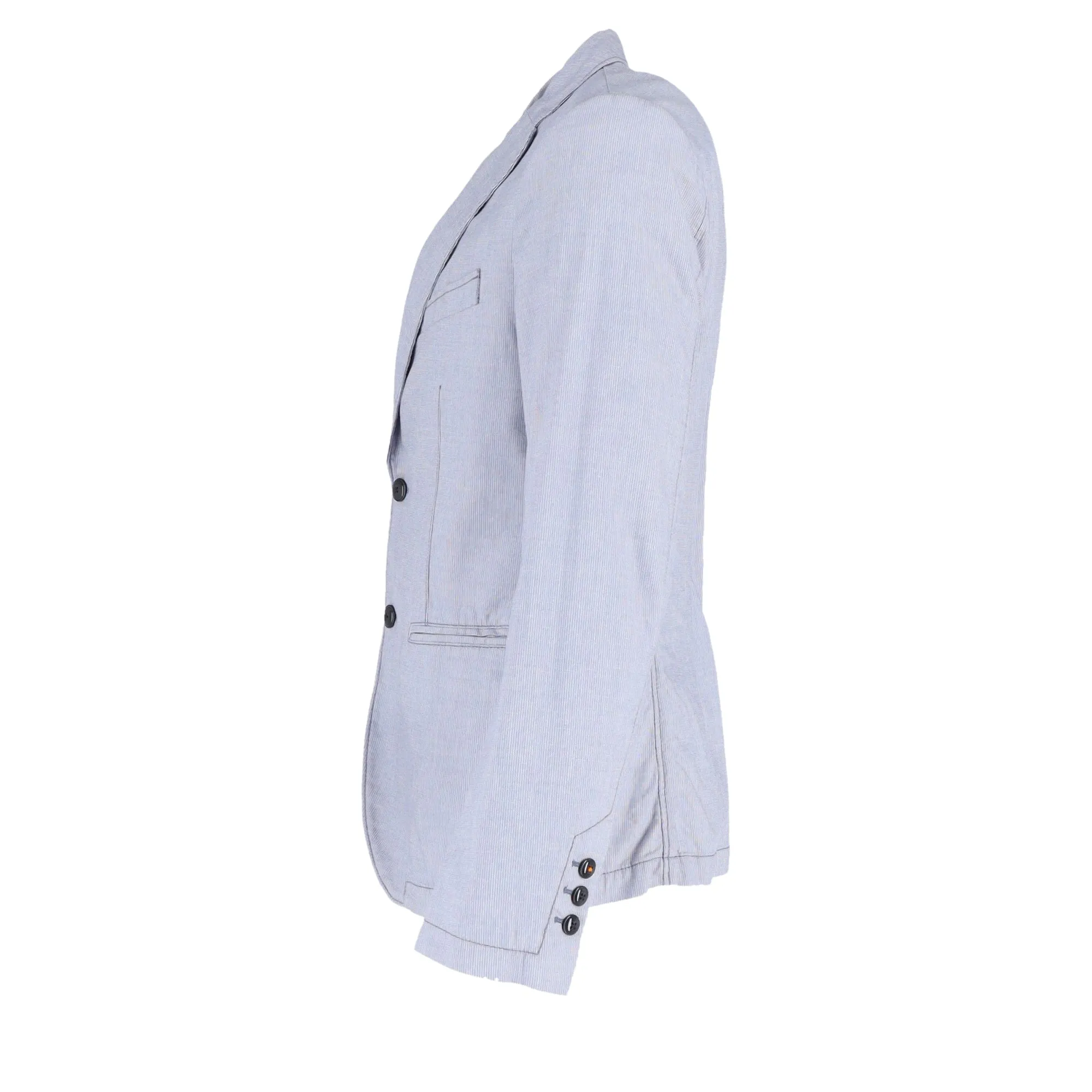 Veste Hugo Boss à un bouton en polyester bleu clair