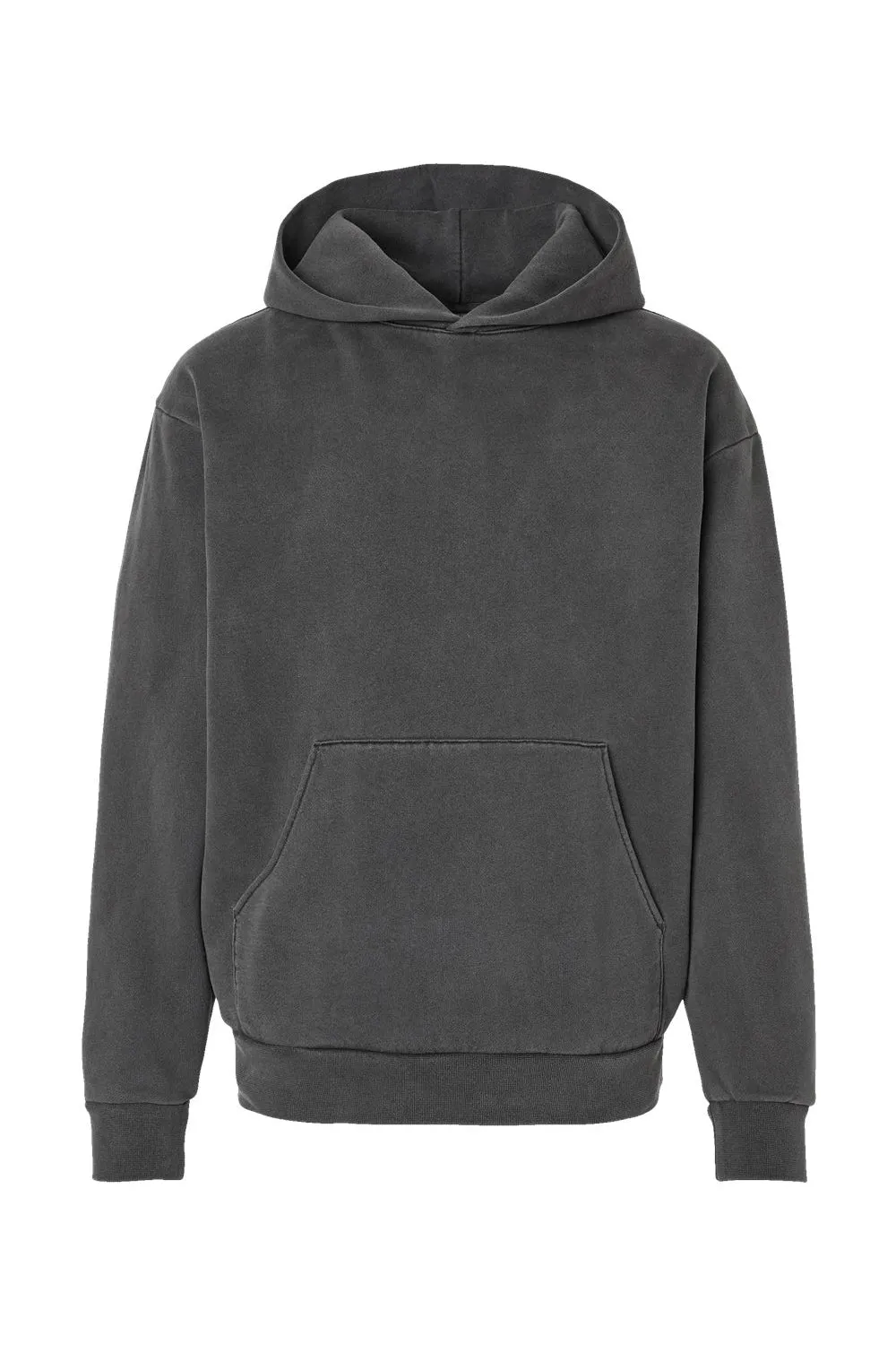 Veste à capuche avec poche kangourou Mainstreet pour hommes de Independent Trading Company - Noir pigment