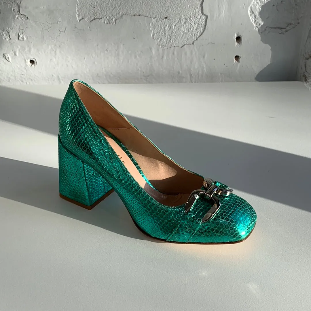 Isabelle Paris IS152 Chaussures Métallisées Acqua_Isabelle-Paris