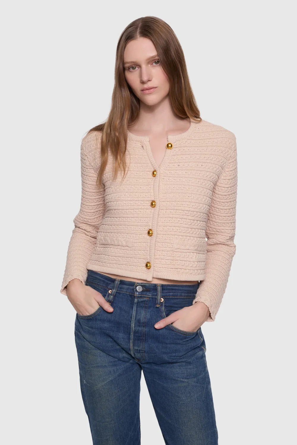 Cardigan tressé Isla