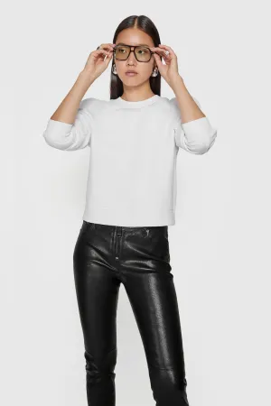 Sweat-shirt sculpté en jade