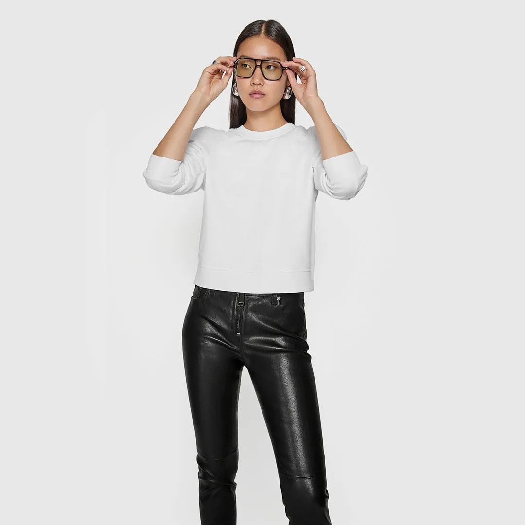 Sweat-shirt sculpté en jade
