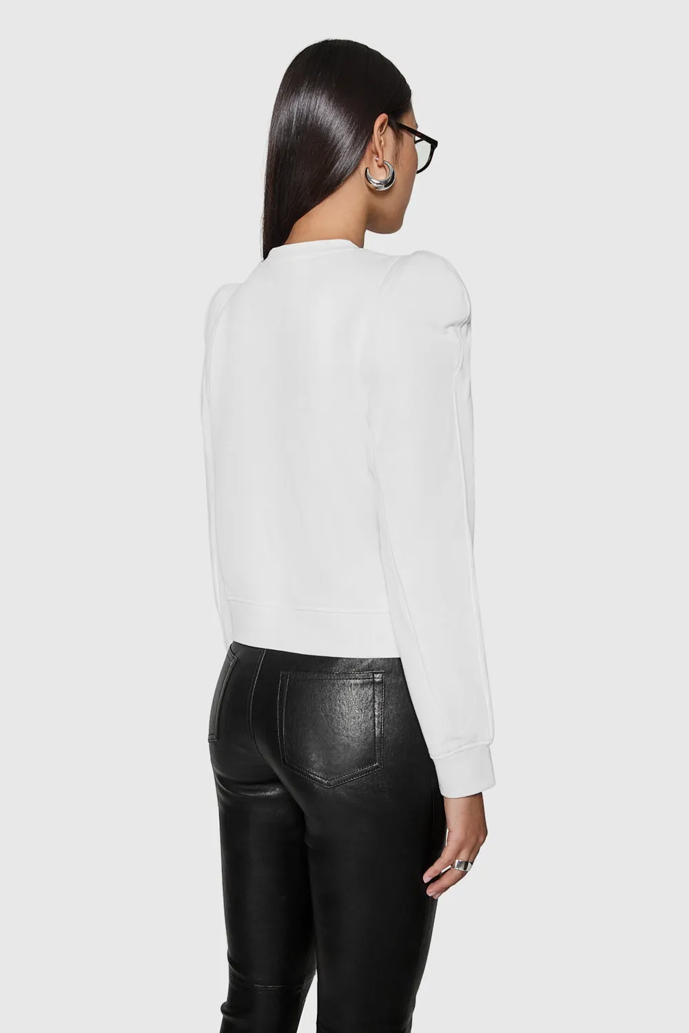 Sweat-shirt sculpté en jade