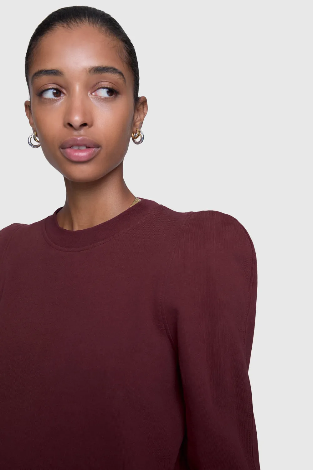 Sweat-shirt sculpté en jade