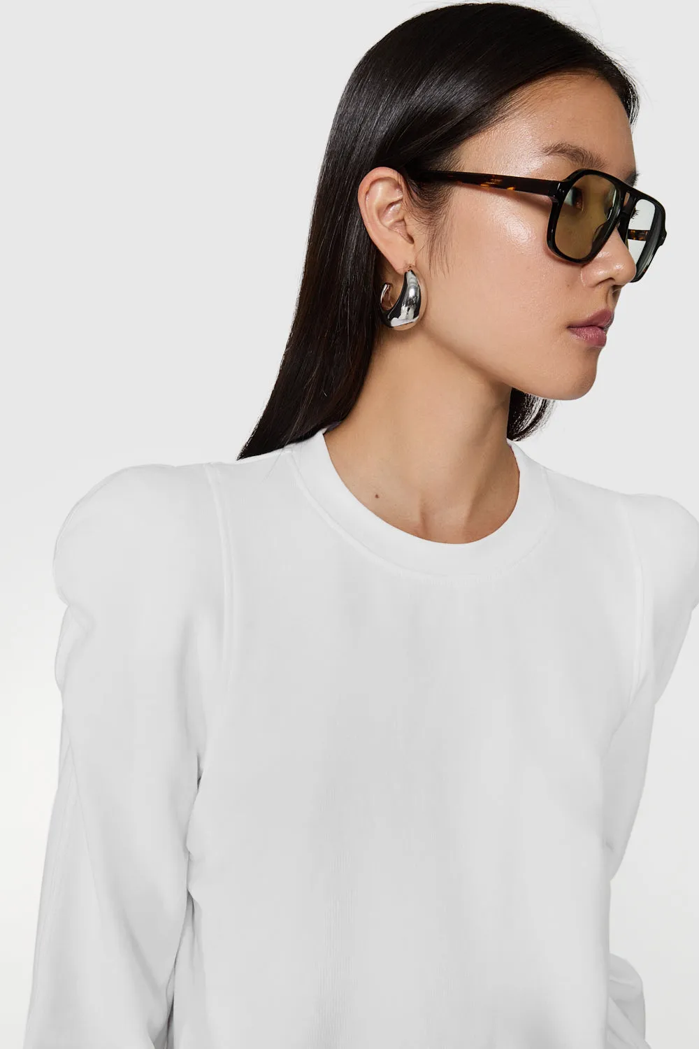Sweat-shirt sculpté en jade