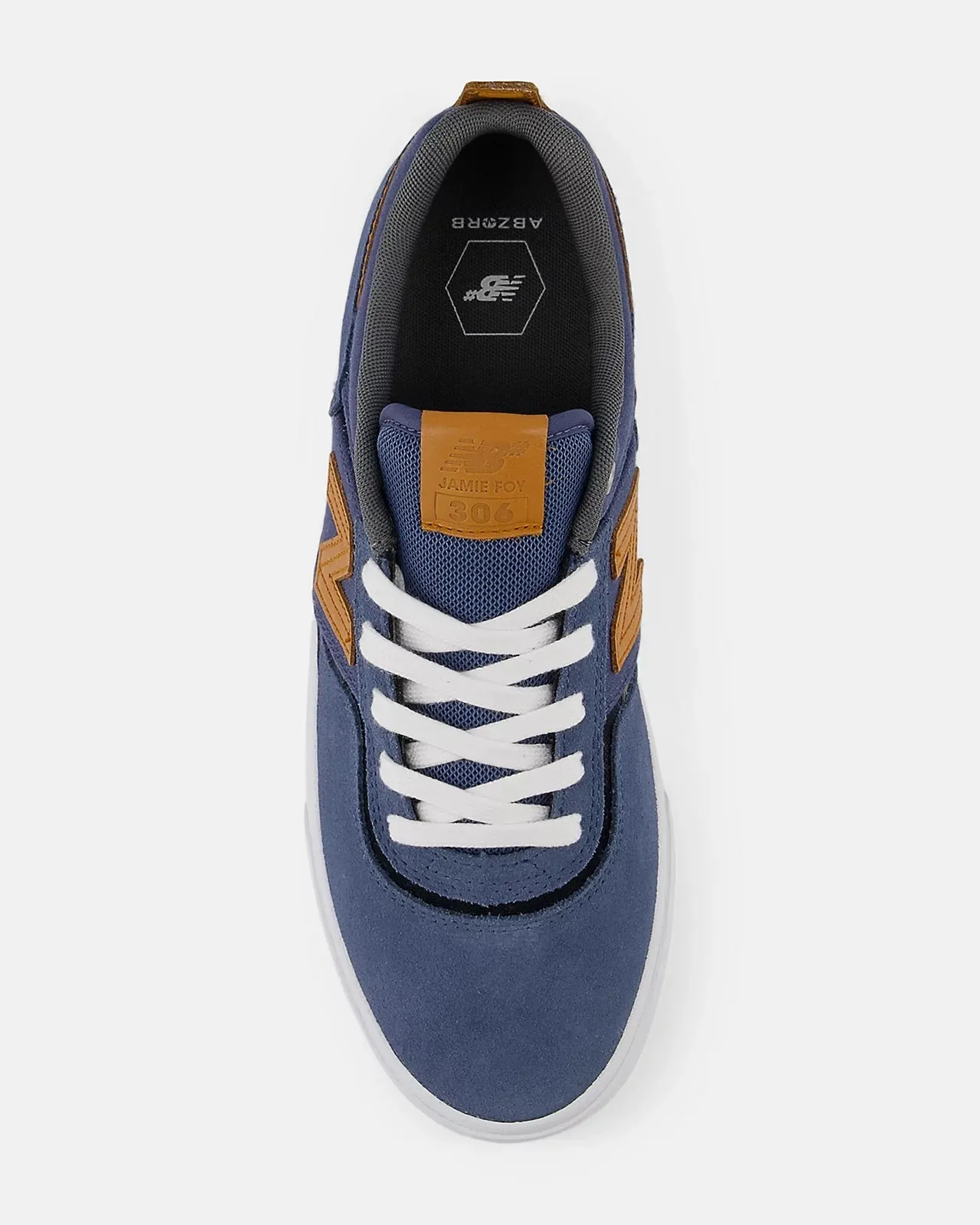 Chaussures Signature Jamie Foy 306 en Indigo Vintage et Marron