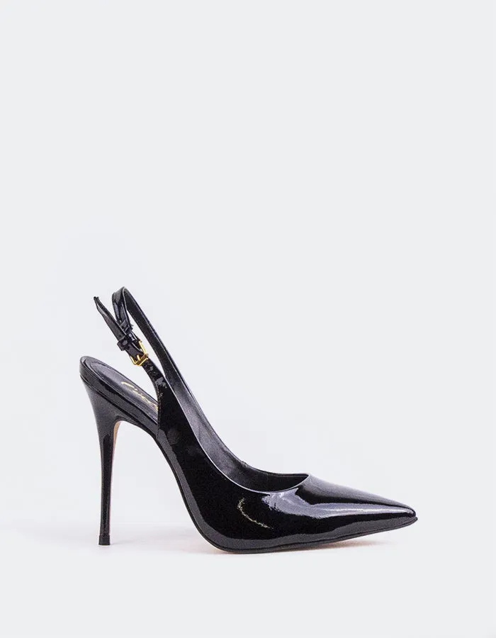 Janvier Noir Verni