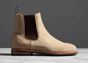 Bottes Chelsea Josephine en Suédé Tan