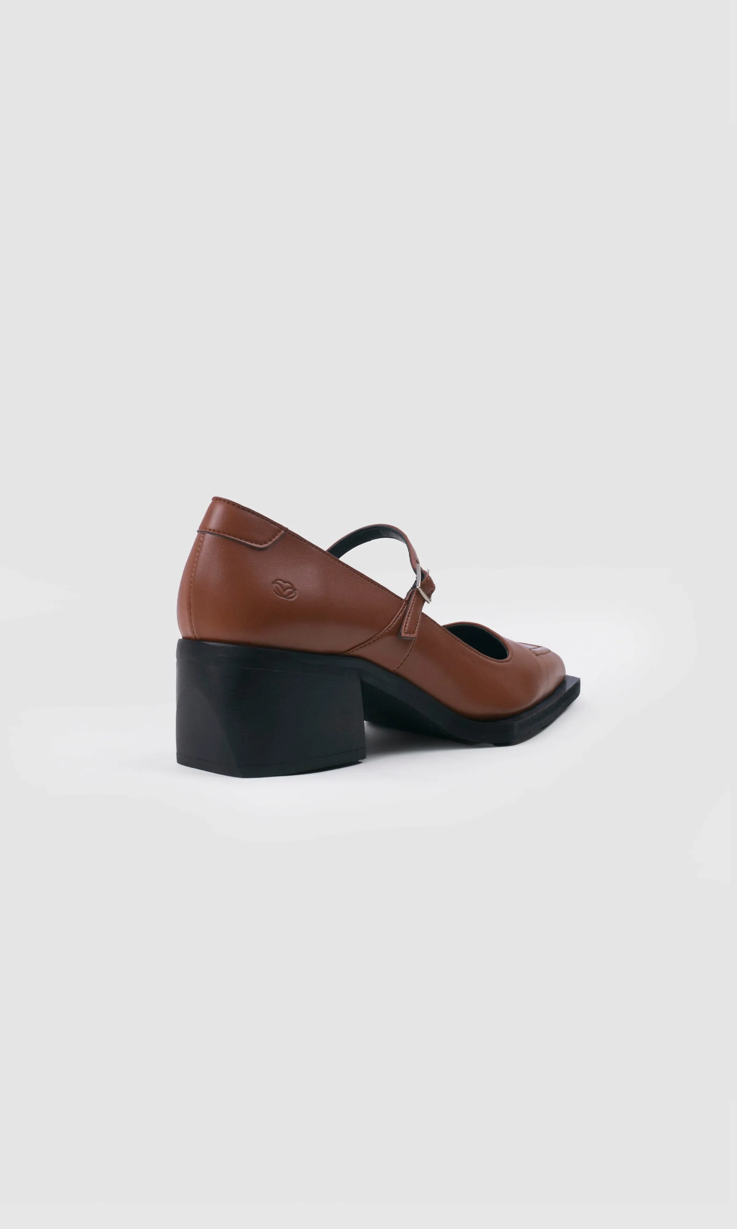 Escarpins Végans en Cuir de Pomme Julia | Marron