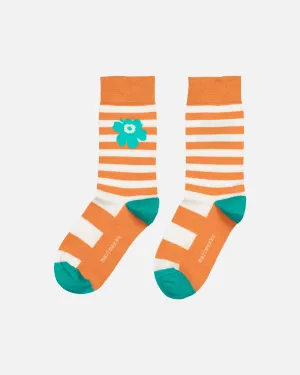 Chaussettes à rayures multiples Unikko Kioski Vêtements_Marimekko